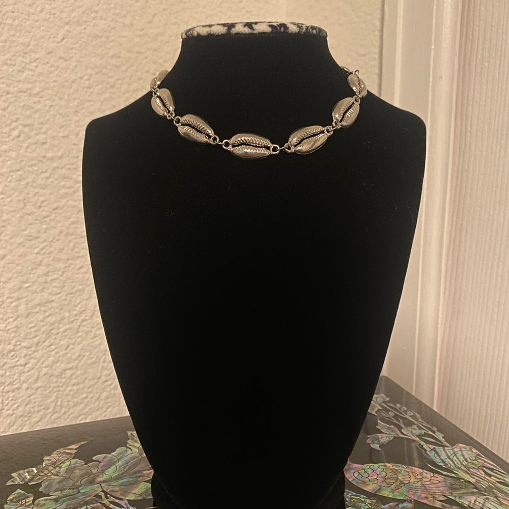 Silver Shell Necklace